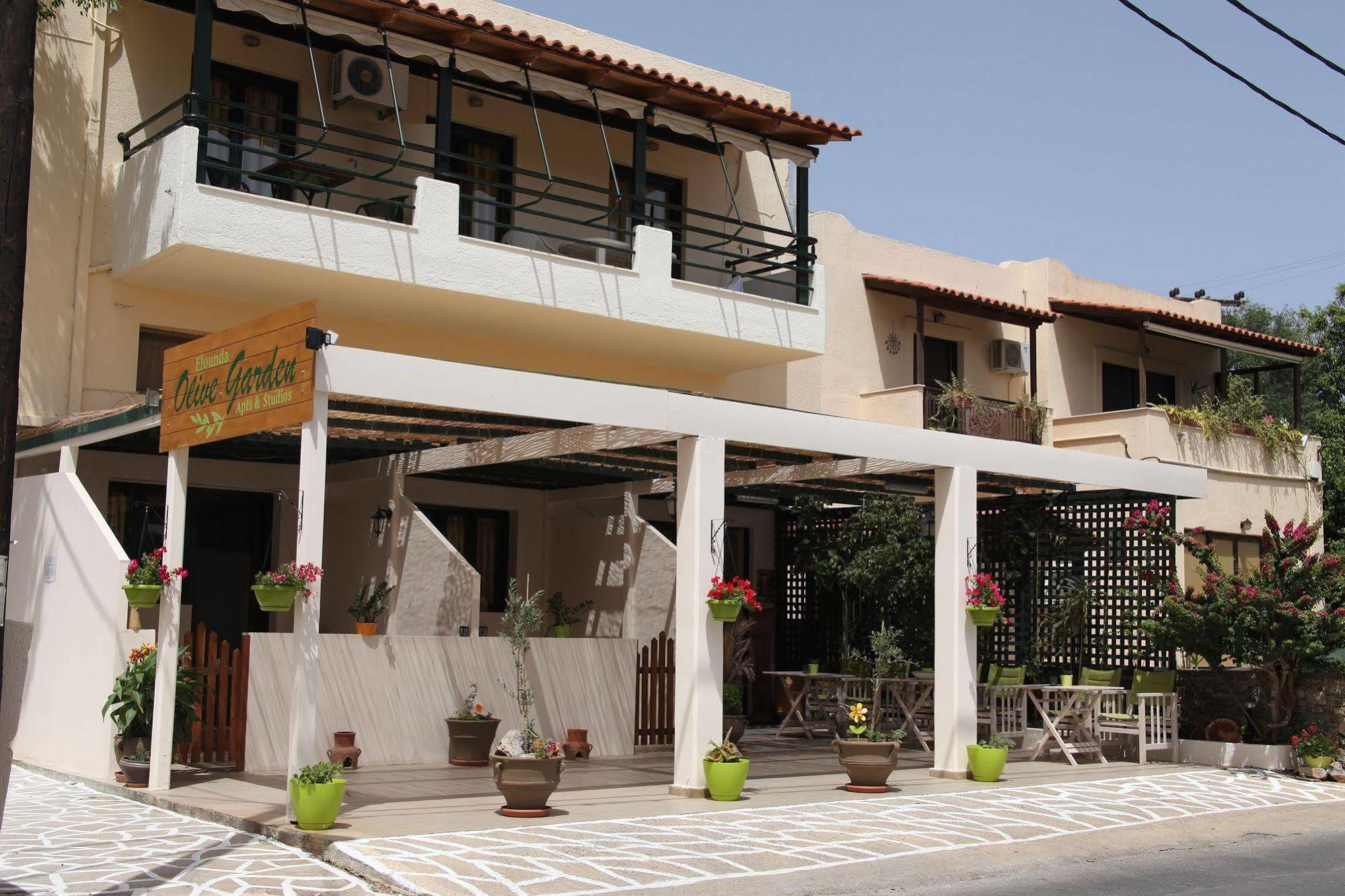 Elounda Olive Garden Apts & Studios Kültér fotó